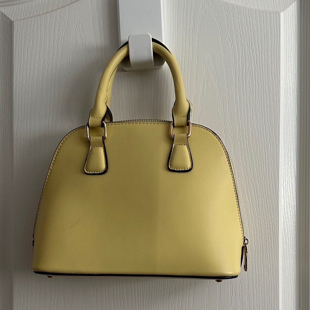 Elegant Yellow Handbag